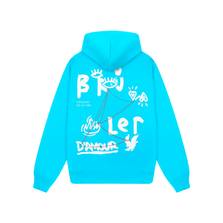 Hoodie "Investigation" Blue