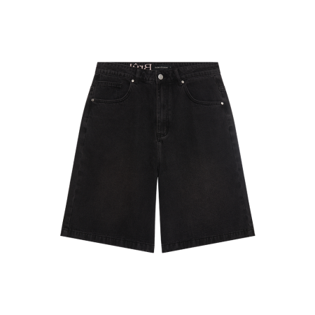 Denim Short "Bermudes" Black