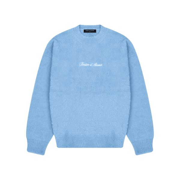 Sweater “FLUFFY” BLUE SKY