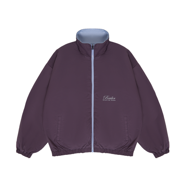 Track Jacket "La Double" purple & blue