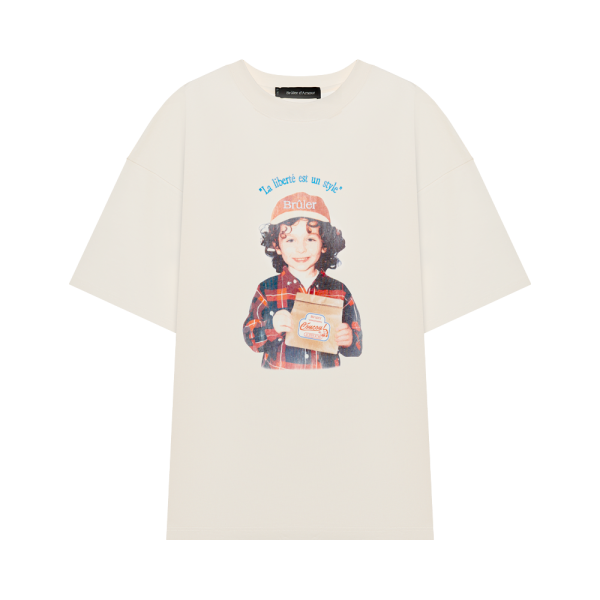 T-Shirt "Goût d’Enfance" Milk