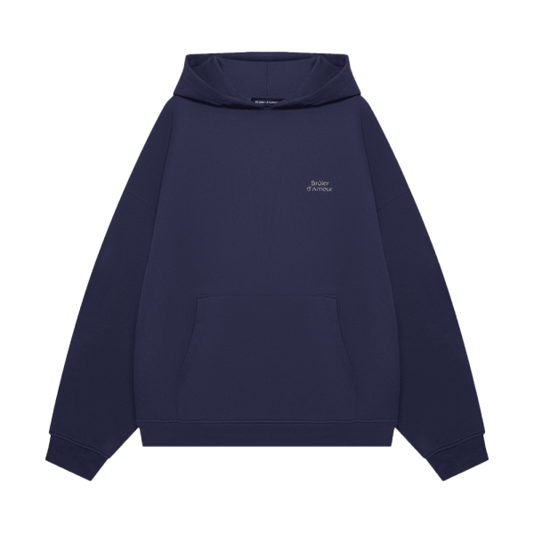 Hoodie "Logo de base 04" Navy blue