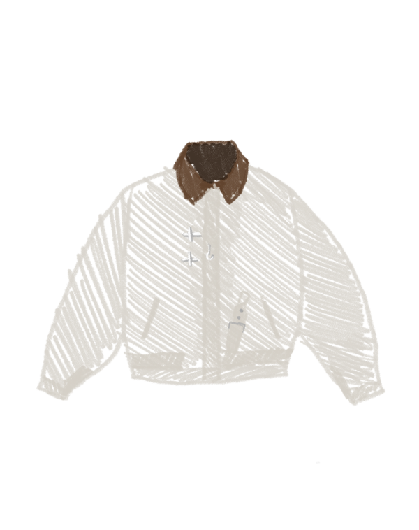 Jacket  “Atelier trouvé” milky