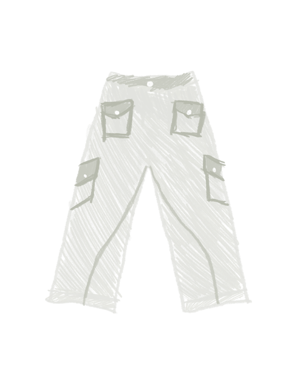 Jeans “Pantalon de travail” beige