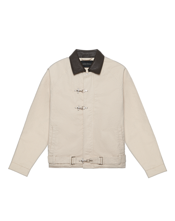 Jacket  “Atelier trouvé” milky