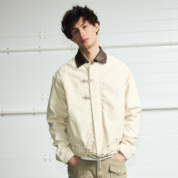 Jacket  “Atelier trouvé” milky