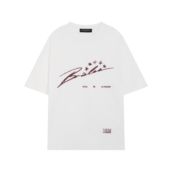 T-shirt “Autographe” white