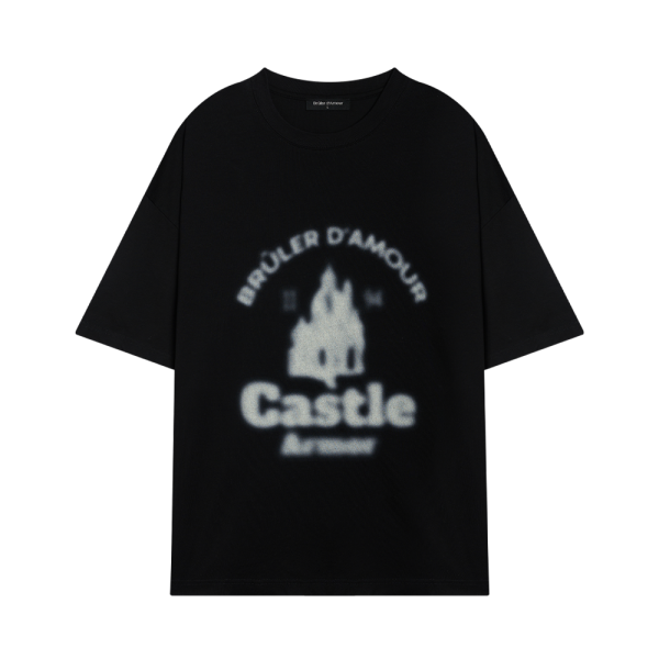 T-shirt “Château” black