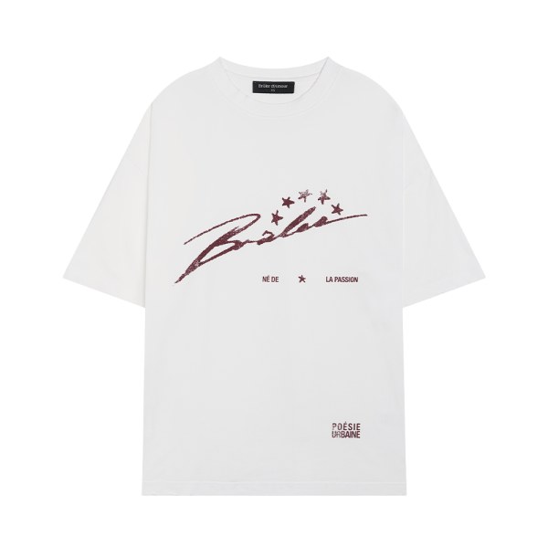 T-shirt “Autographe” white