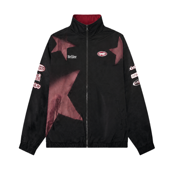Windbreaker "Fragments d’étoiles" graphite