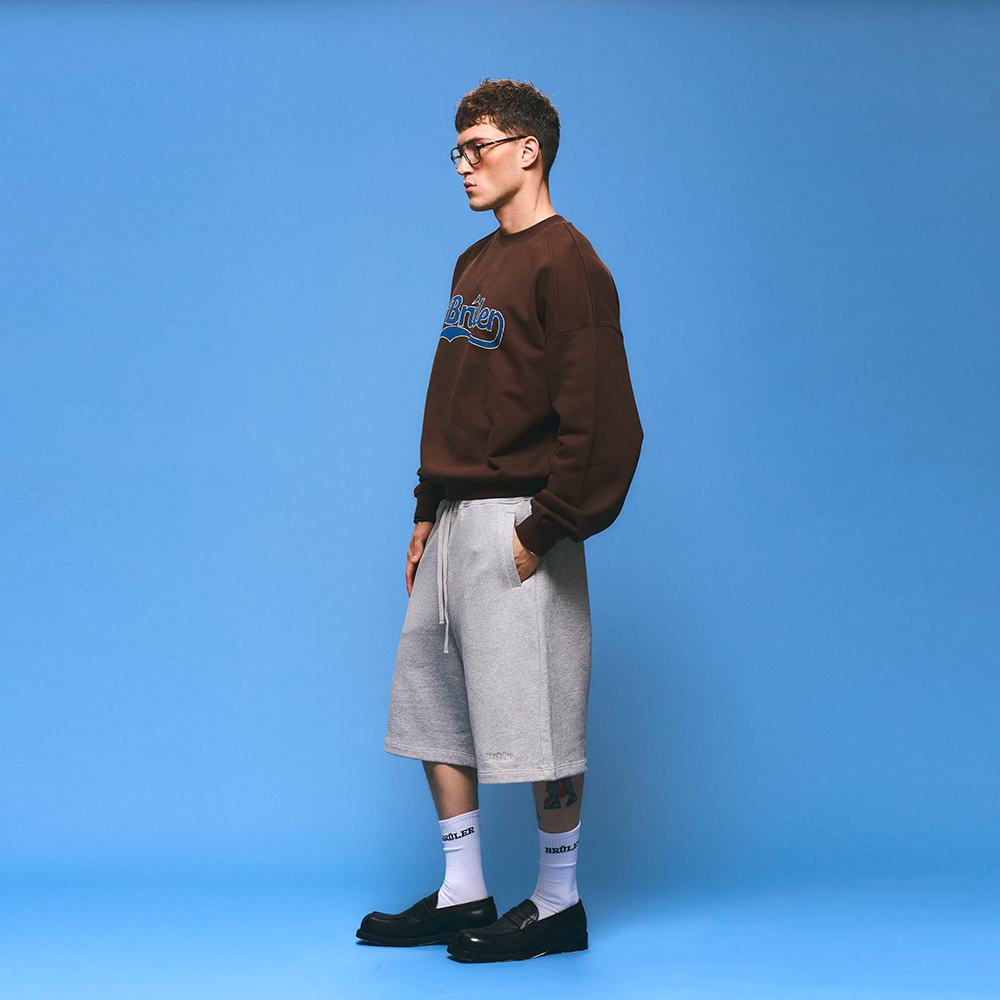Sweatshirt "Amour Vintage" Brown