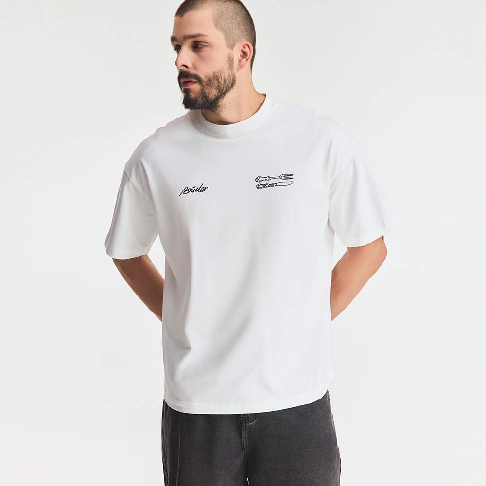 T-Shirt "Le bon départ" White