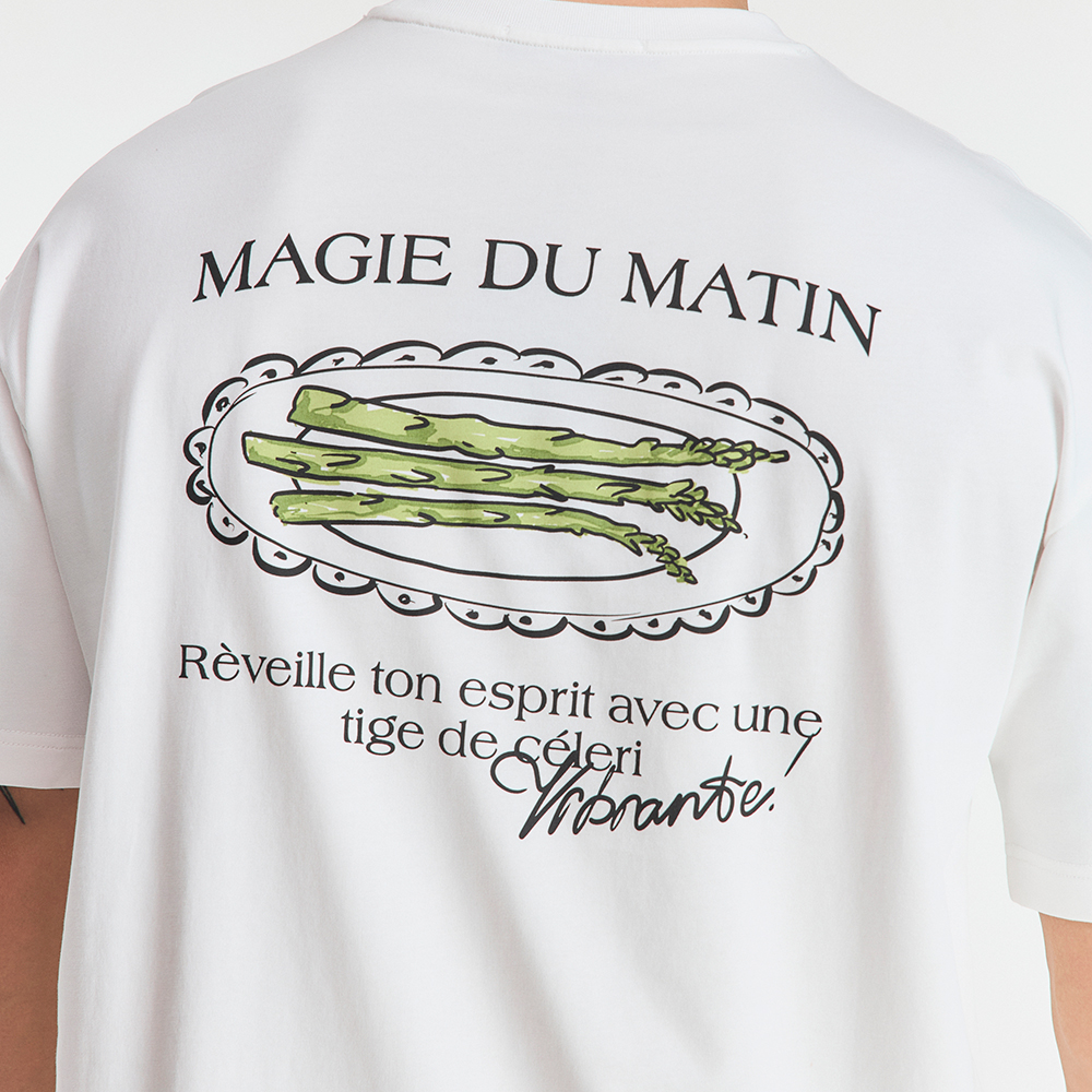 T-Shirt "Le bon départ" White