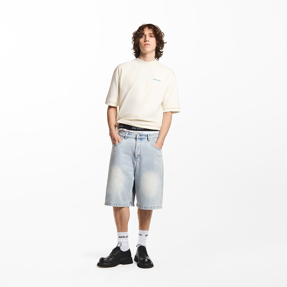 Denim Short "Bermudes" Blue 