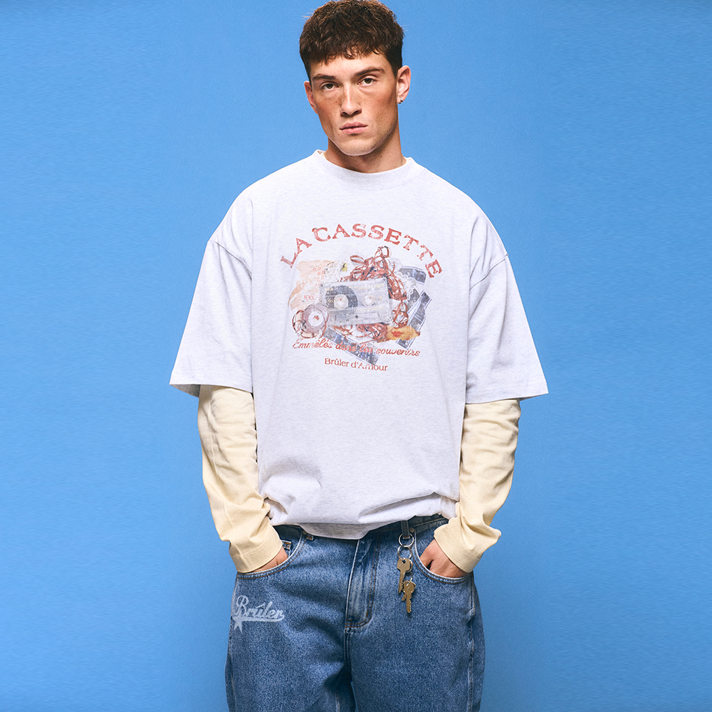 T-Shirt "Souvenir Magnétique" Melange