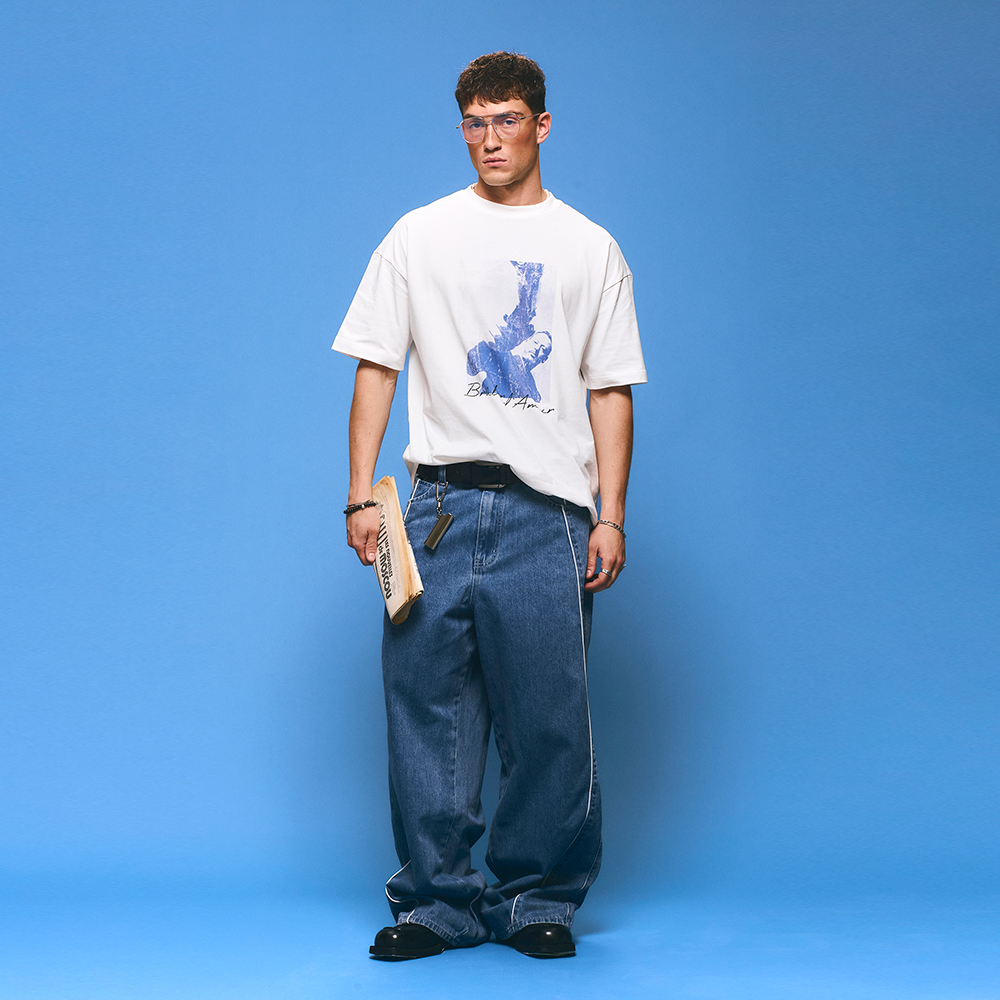 T-Shirt "Léon" White