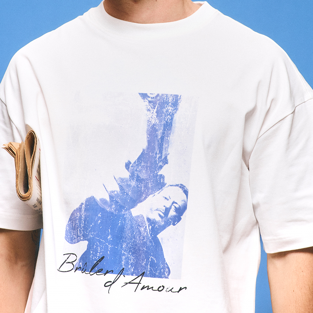 T-Shirt "Léon" White