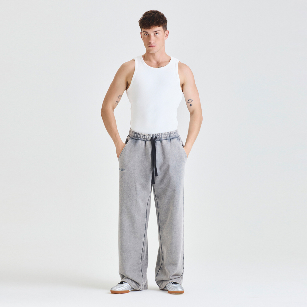 Pants "Asphalte Doux " Washed&Grey
