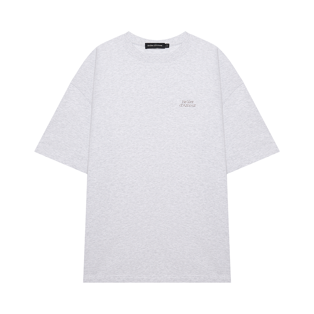 T-Shirt "Logo de base 03" Grey melange