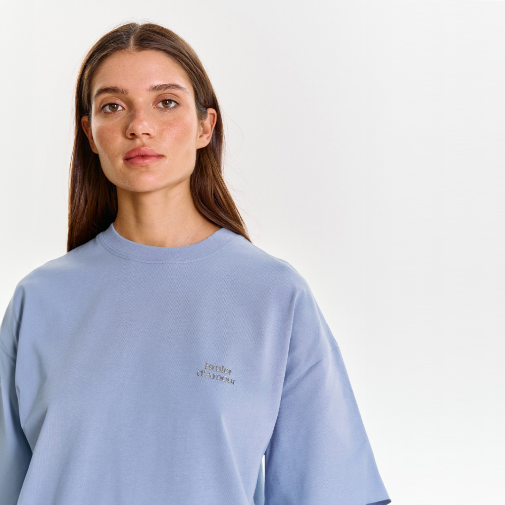 T-Shirt "Logo de base 04" Navy blue