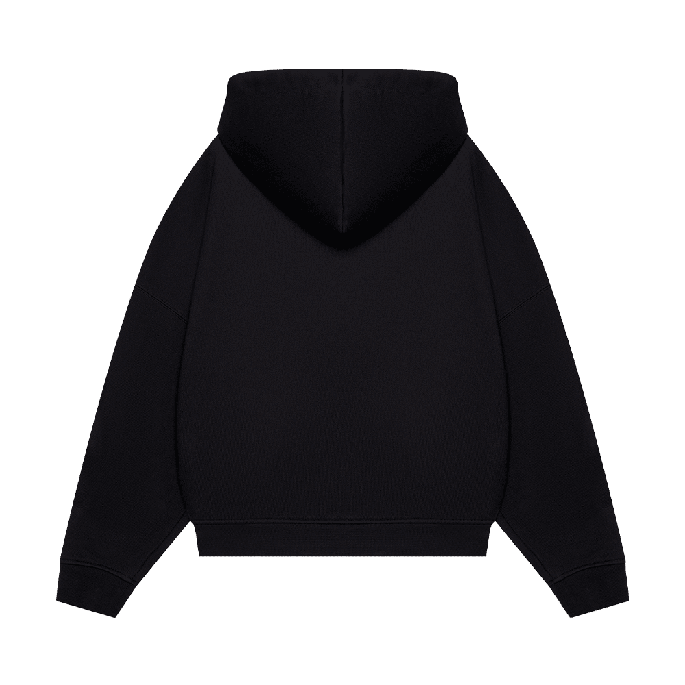 Zip-Hoodie "Logo de base 01" Black