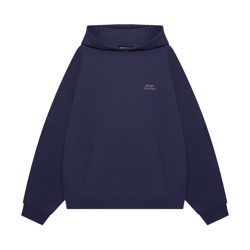 Hoodie "Logo de base 04" Navy blue