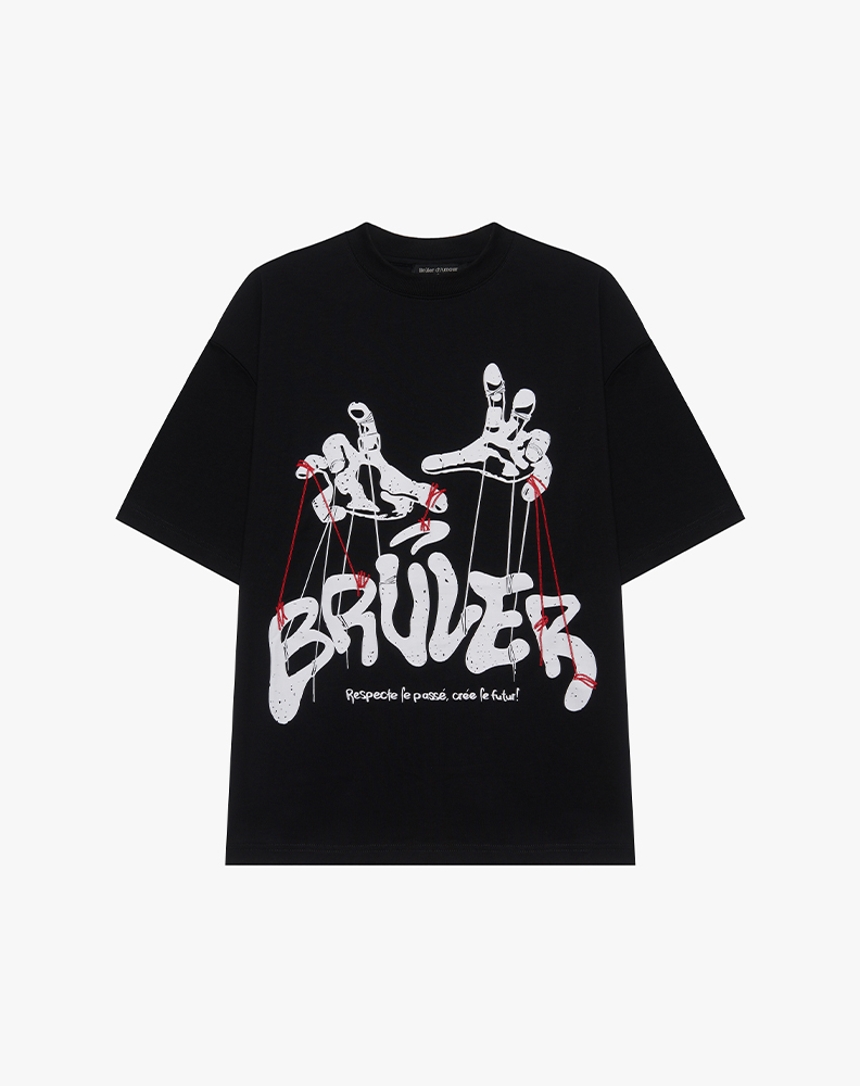 T-Shirt “Théâtre de marionnettes” Black