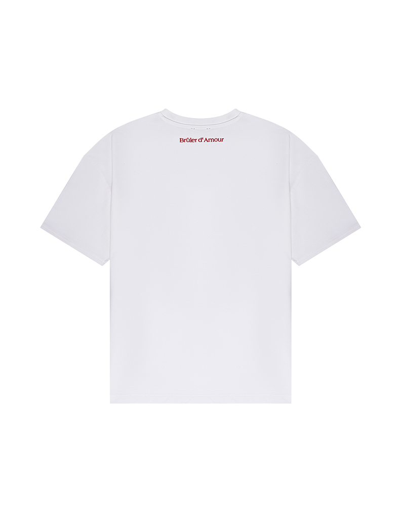 футболка белого цвета “Théâtre de marionnettes”