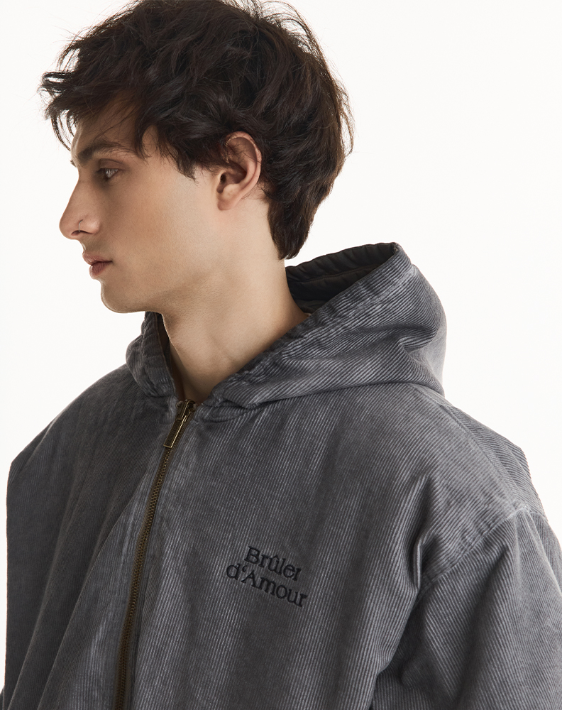 Бомбер «Масляный» графитово-серый