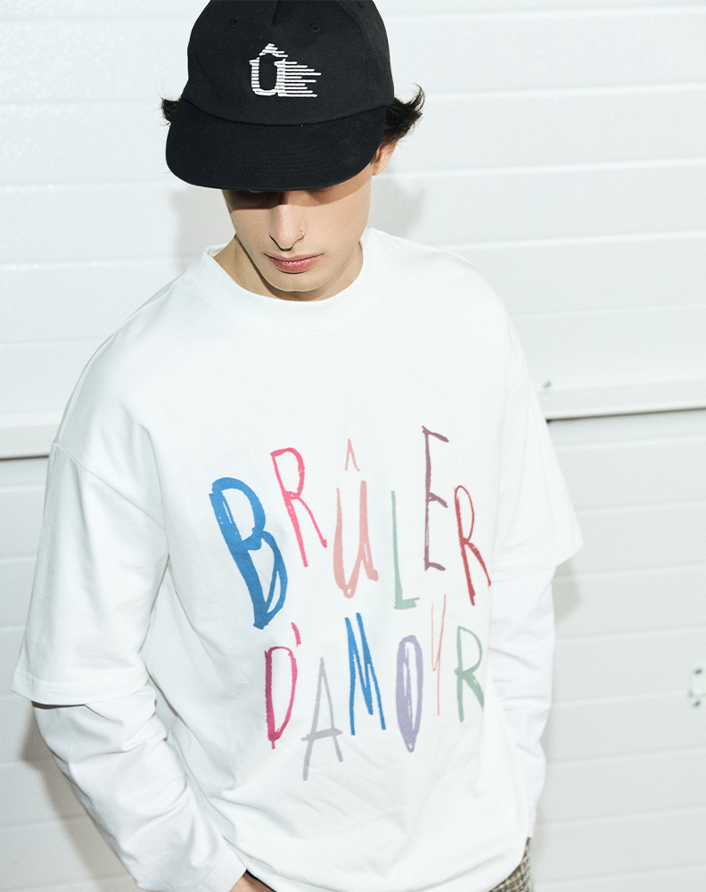 Футболка «Набросок» белая