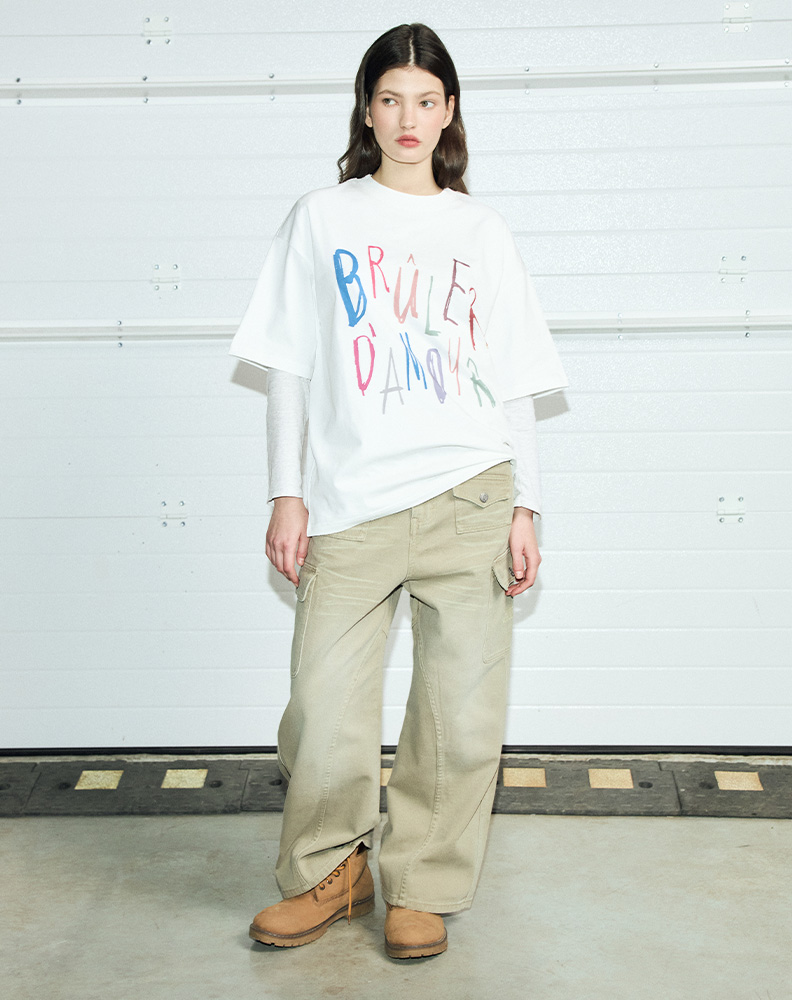 Футболка «Набросок» белая