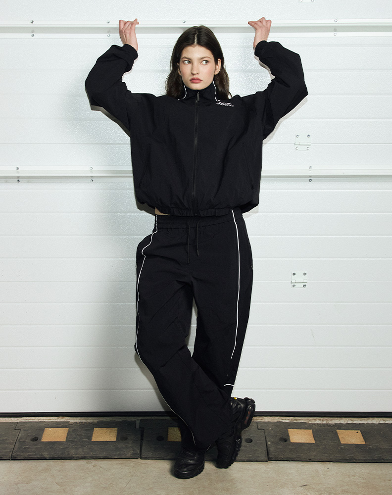 Брюки «Беспорядок» чёрные