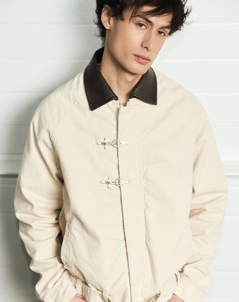 Куртка «Найдено в мастерской» молочная