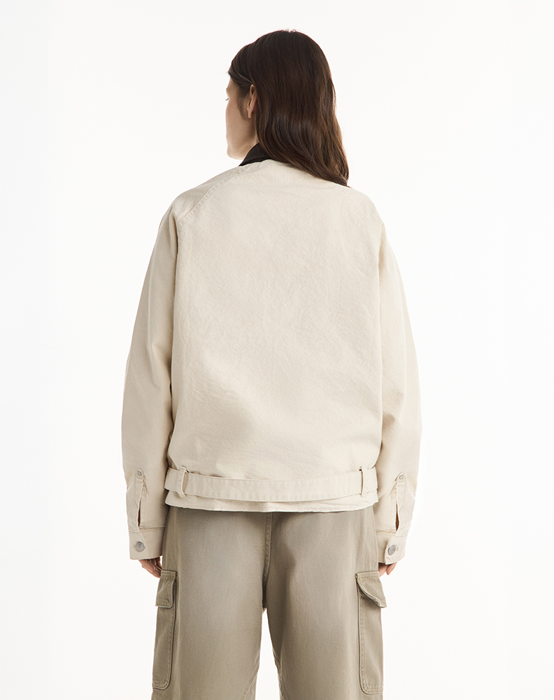 Куртка «Найдено в мастерской» молочная