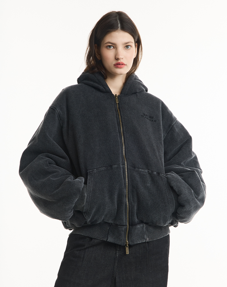 Бомбер «Масляный» черный