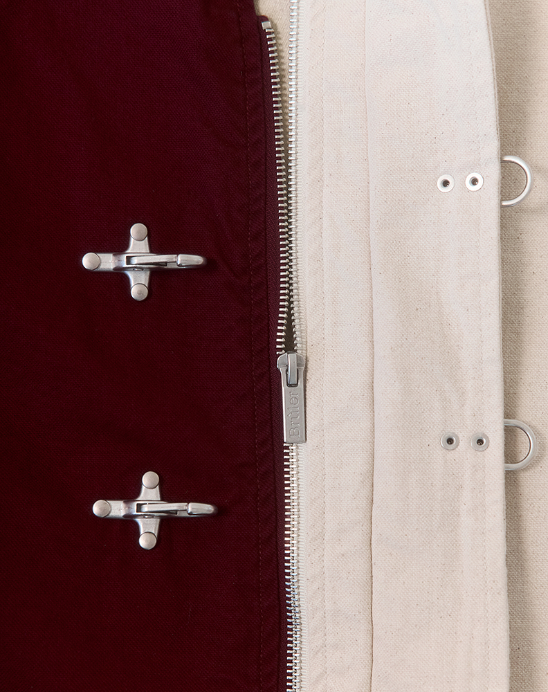 Куртка «Найдено в мастерской» бордовая