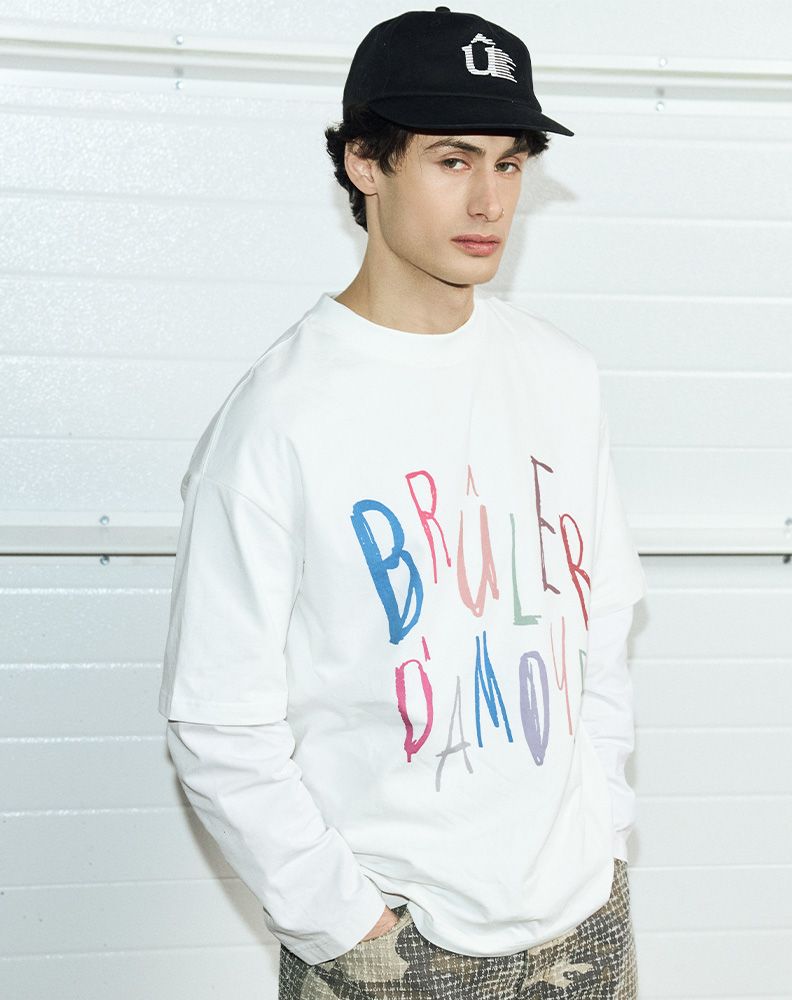 Футболка «Набросок» белая