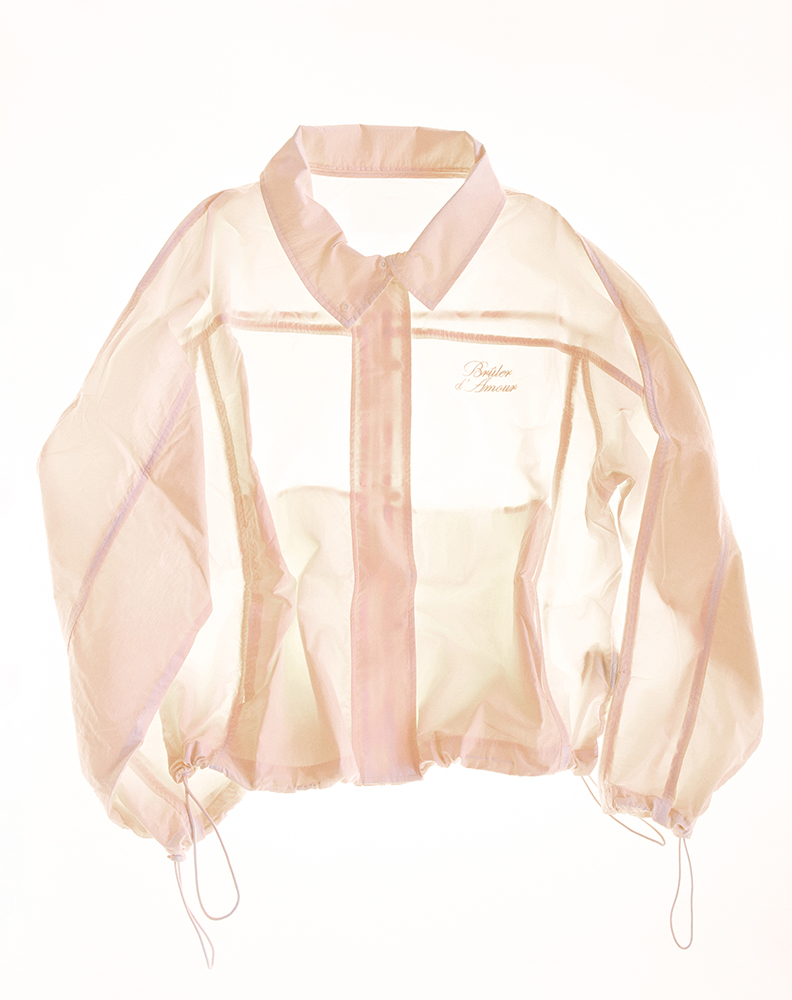 Ветровка «База» молочная