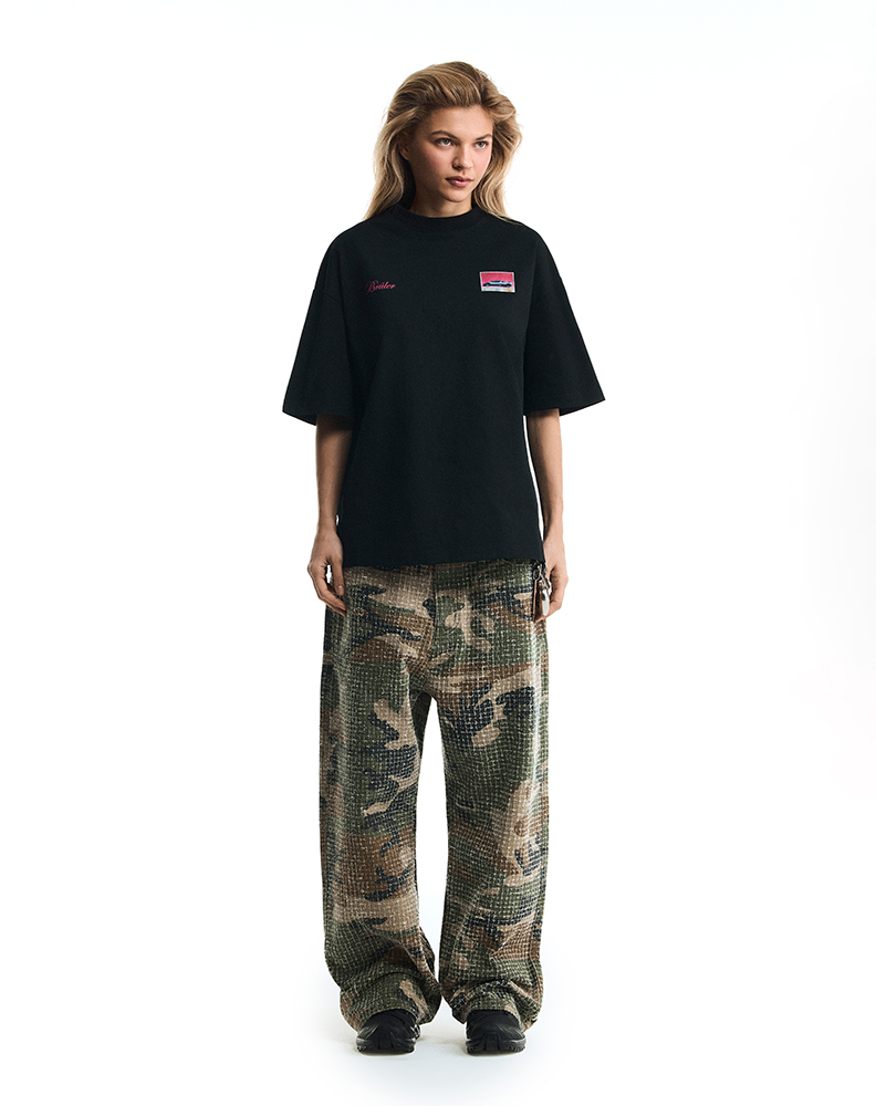 Оверсайз футболка чёрного цвета “Turbo”