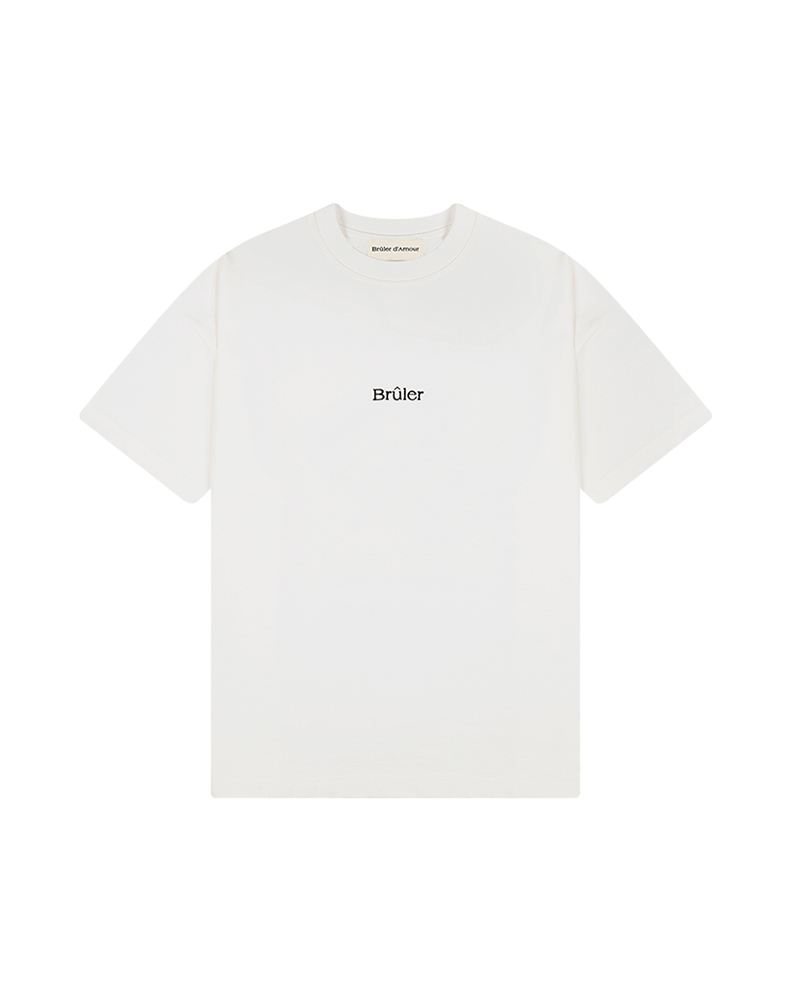 Оверсайз футболка белого цвета “Matches”