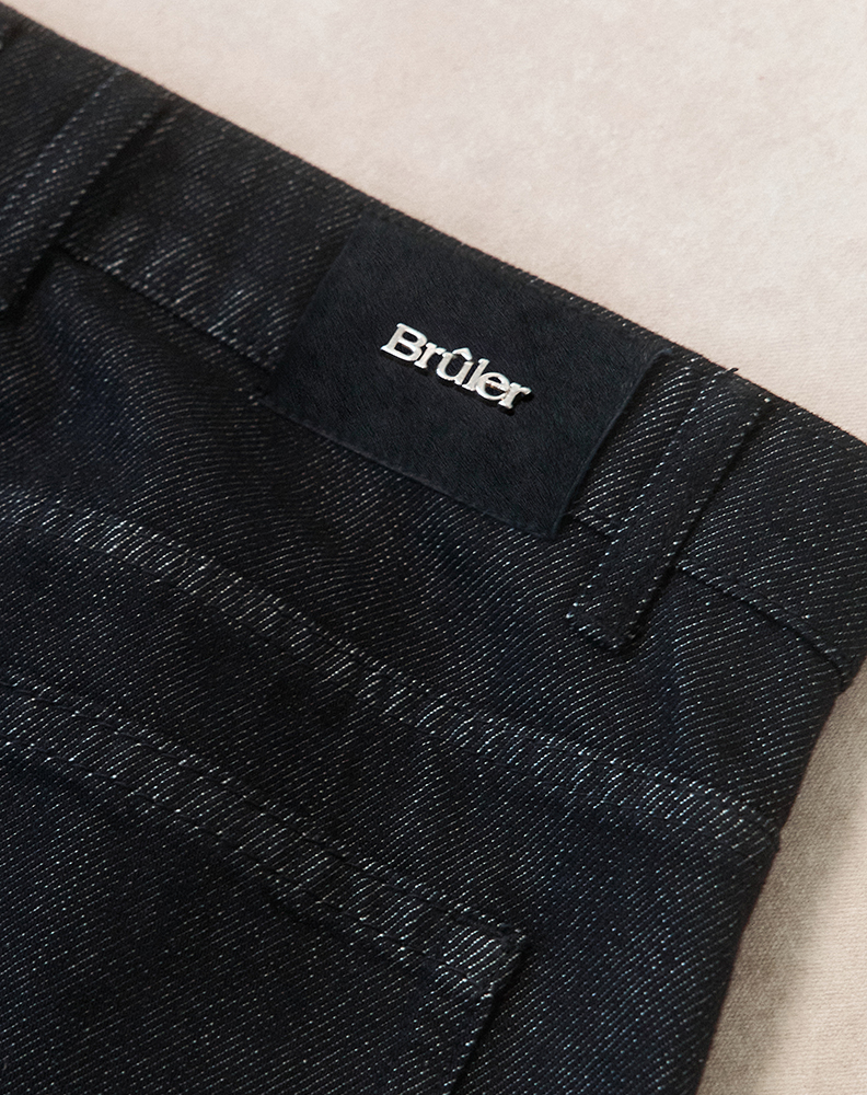 Джинсы "Крепление" черные